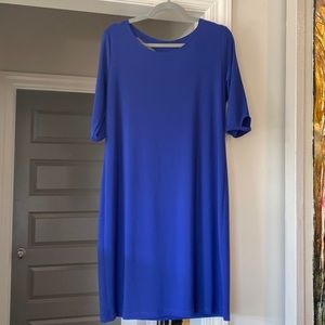 Clara Sun Woo Blue Dress. Size Medium.